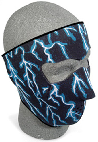 Blue Lightning, Face Mask